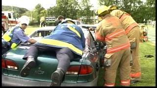 Vestal High School SADD Mock DWI Crash 2004 [upl. by Aihsenot461]