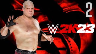 WWE 2K23  Kane My Rise  Gameplay Walkthrough  Part 2  Xbox Series X [upl. by Chastity]