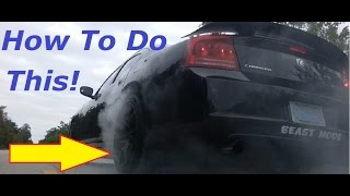 How to do a Burnout With an Automatic [upl. by Ednew]