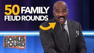 50 Family Feud Questions amp Answers With Steve Harvey [upl. by Alben831]