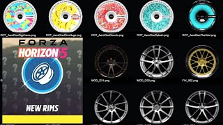 Forza Horizon 5  New Rims Released Series 22 [upl. by Eelesor]