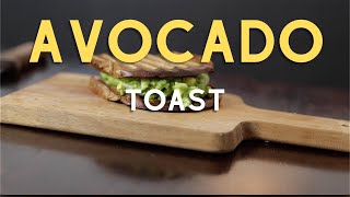 Avocadoegg toast [upl. by Hamrnand662]