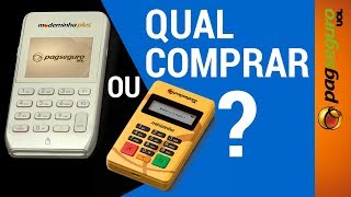 Qual Compar MODERNINHA PLUS ou MINIZINHA CHIP Maquininha PagSeguro PAGDICAS [upl. by Alidia]