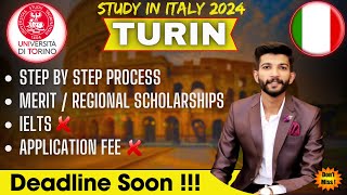 University of Turin  University of Turin Application Process  Complete Guide [upl. by Laetitia]