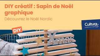 DIY créatif  Sapin de lAvent  Noël Chic [upl. by Vallery559]