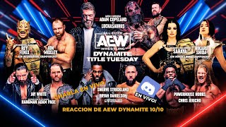 AEW Dynamite en vivo  10 octubre 2023  AEW picante contra NXT [upl. by Pasco]