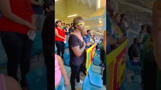 asiacup2022 final Sri Lanka vs Pakistan 🇱🇰National Anthem Erangalanka amp GayanSenanayake 🏏🇱🇰 [upl. by Enitsrik462]