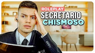 ASMR  TU SECRETARIO CHISMOSO Capítulo 2 Re Subido  ASMR Español  MolASMR [upl. by Ahsienor]