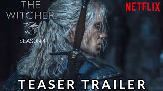 WITCHER Season 4 Teaser Trailer  Netflix  2025  Teaser Trailer [upl. by Nytsirhc976]