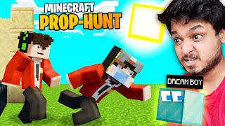 ALL YOUTUBERS FUNNY MINECRAFT PROPHUNT SenpaiSpider YesSmartyPie KhatarnakIshan DREAMBOYYT [upl. by Wendin412]