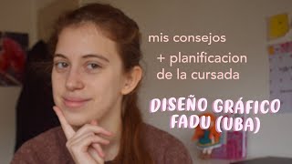 Mis consejos para ingresantes a Diseño Gráfico FADU  UBA 🤓 [upl. by Sheba]