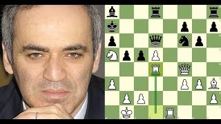 A partida imortal do Kasparov  Kasparov x Topalov Wijk aan Zee 1999 [upl. by Nnairet]