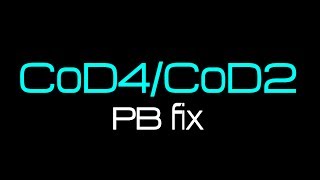 CoD4CoD2 PunkBuster FIX 2017 updated 2024 [upl. by Jandel]