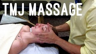 Massage Tutorial MFR for TMJ pain 2013 version [upl. by Ycnay994]