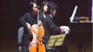 Rachmaninov Sonata for Cello and Piano in g minor 3rd movement by LiWei Qin [upl. by Roxy]