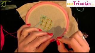 BRODERIE  quotdéco dun treillisquot ou treillis work [upl. by Flavia]