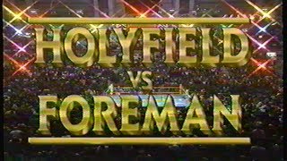 Holyfield vs Foreman  ENTIRE HBO PROGRAM [upl. by Ingrid]