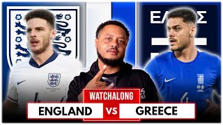 England 12 Greece  UEFA Nations League  Watchalong W Troopz [upl. by Artek211]