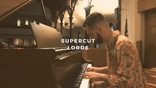 supercut lorde piano rendition by david ross lawn [upl. by Akiem]