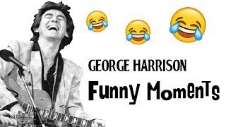 George Harrison Funny Moments [upl. by Eugor547]