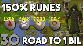 Unlocking the Morytania Diary 150 Runes From Barrows  Road to 1 Bil From Nothing  Ep 30 OSRS [upl. by Drusus449]