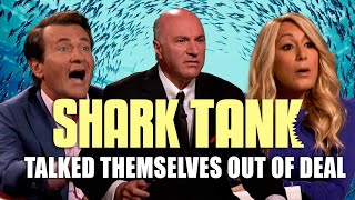 Top 3 Entrepreneurs Who Talked Themselves Out Of A Deal  Shark Tank US  Shark Tank Global [upl. by Latterll]