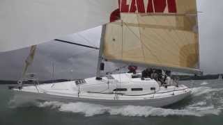 How to avoid and get out of a broach when sailing downwind [upl. by Auos336]