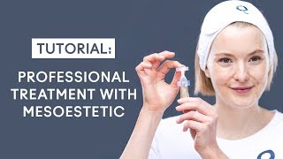 Professional Skincare Treatment with Mesoestetic [upl. by Enutrof]