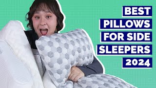 Best Pillows For Side Sleepers 2024  Our Top Picks [upl. by Ahsenod]