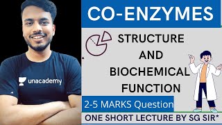 coenzymes  coenzymes structure and biochemical functions  coenzymes biochemistry depthofbiology [upl. by Dareg]