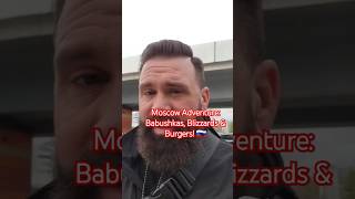 Moscow Adventure Babushkas Blizzards amp Burgers 🇷🇺 vlog travel shorts [upl. by Gewirtz597]