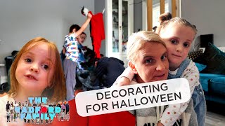 Decorating the House for Halloween 🎃  The Radford Family [upl. by Sabelle399]