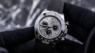 Rolex Cosmograph Daytona 116519LN White Gold Unboxing amp Presentation [upl. by Valora]