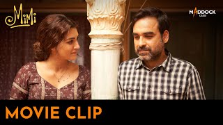 Surrogacy  Kiske Jaisi  Kriti Sanon  Pankaj Tripathi  Mimi  Movie Clip [upl. by Trainor362]