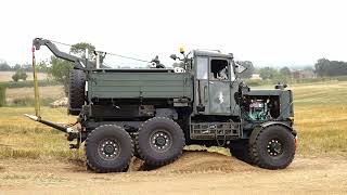 Scammell Explorers demonstrating their axle articulation [upl. by Akiraa]