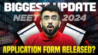 NEET 2024 Application Form Date  Latest Update 🔥  Nitesh Devnani [upl. by Alilad666]