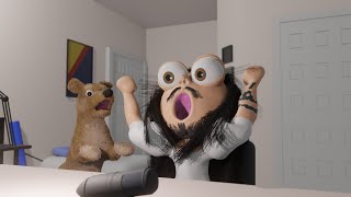 Woo Yeah Baby With Dog Cr1ticalPenguinz0 Animation [upl. by Eerrehs]