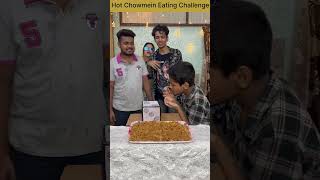 Hot Chowmein eating challenge indoorgames funny youtubeshorts shorts [upl. by Pinckney]