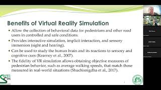 Pedestrian Behavior at Crosswalks in Modern Roundabouts Using Virtual Reality [upl. by Einad]