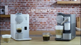 Nespresso Lattissima One  Machine presentation [upl. by Rubens]