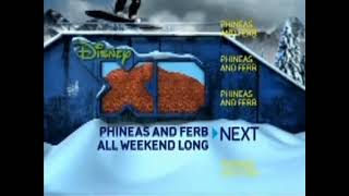 Disney XD US  Next Bumper Phineas and Ferb All Weekend Long Marathon December 2009 [upl. by Nodlew484]