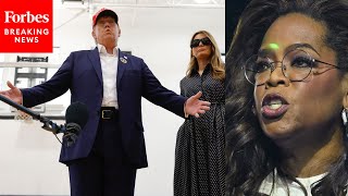 Trump Angrily Reacts To Oprah Winfrey Warning That His Win Could Be The End Of Voting  Election Day [upl. by Assenad360]