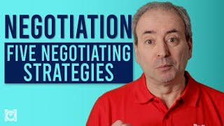 Five Basic Negotiating Strategies  Key Concepts in Negotiation [upl. by Daloris]