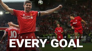 Every Steven Gerrard Goal  Cup Final screamers Istanbul [upl. by Nnaillij735]