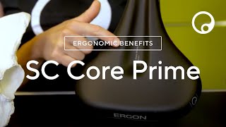 Ergon SC Core Prime City Saddle I Ergonomic Benefits [upl. by Khosrow]