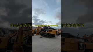 used sany excavator hitachi construction machinery [upl. by Akemeuwkuhc]