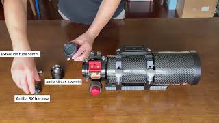 How Antlia 5a CaK connects to the telescope [upl. by Ahsain]