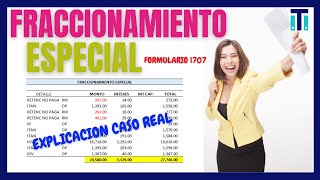 ✅fraccionamiento especial 2024 💰 FORMULARIO VIRTUAL 1707 [upl. by Gillan]