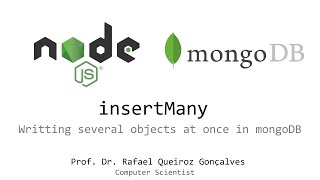 Nodejs and mongoDb  Inserting multiple objects at once [upl. by Colburn]