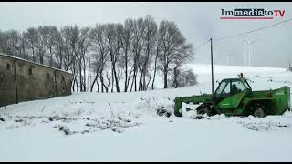 FAETO NEVE PER UN METRO E MEZZO UNA DELLE PIÙ FITTE DEGLI ULTIMI ANNI [upl. by Lotz]